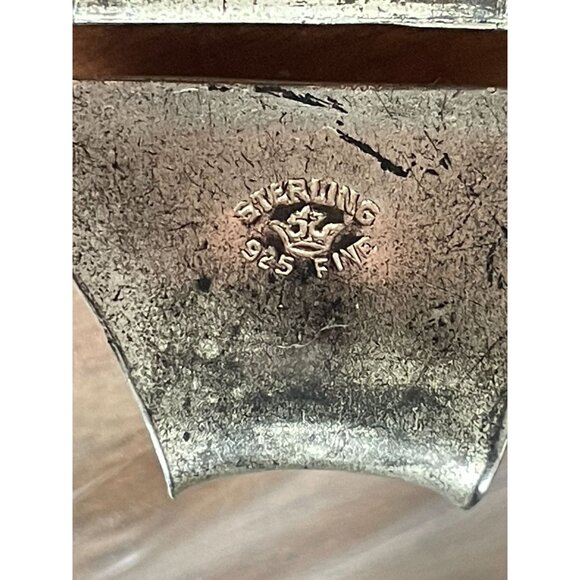 Antique John W. Reddall Sterling Silver Art Nouveau Nurses Sash Belt Buckle main image 5